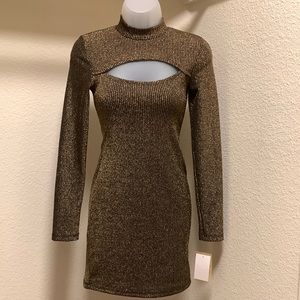 Beautiful Black & Gold Dress